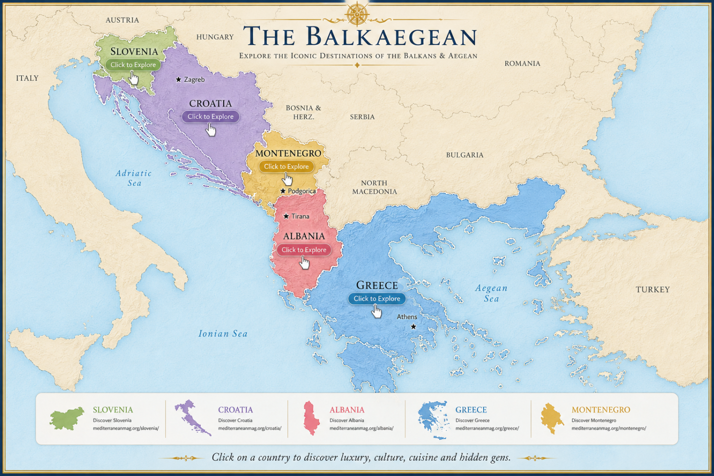 The BalkAegean Region of th Mediterranean