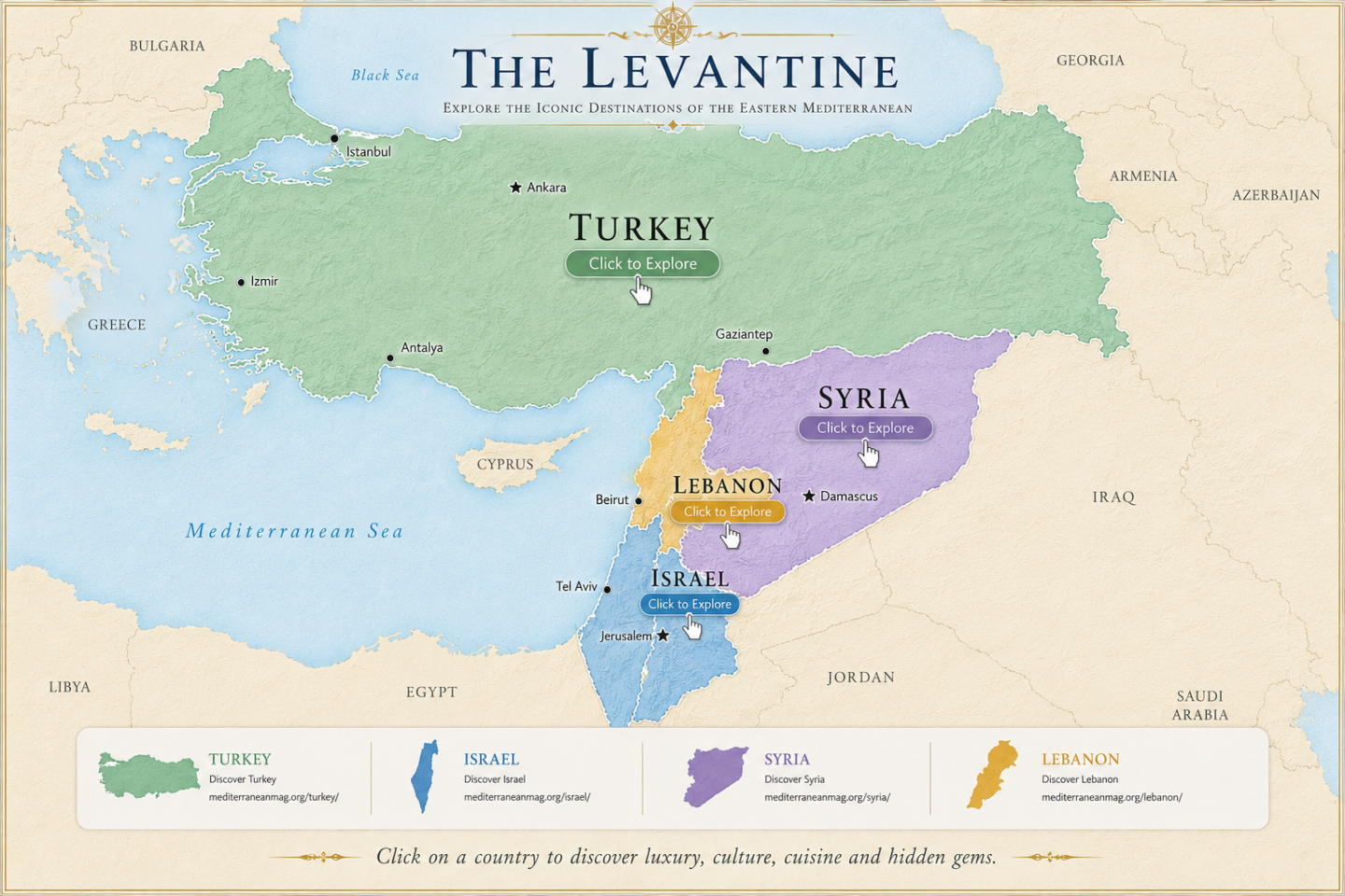 The Levantine Mediterranean Region