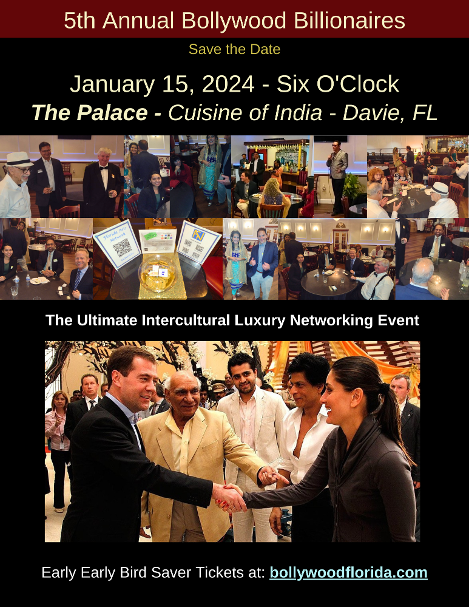 Bollywood Billionaires Persian Connection - Florida Events